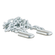 Load image into Gallery viewer, Curt 48in Safety Chain w/2 S-Hooks (2000lbs Clear Zinc Packaged)