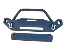Load image into Gallery viewer, DV8 Offroad 07-18 Wrangler JK FS-19 Mid Length Steel Front Bumper w/ Fog Lights