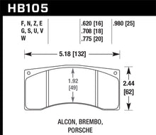 Charger l'image dans la galerie, Hawk Brembo Racing DTC-60 Brake Pads
