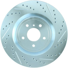 Carica l&#39;immagine nel visualizzatore di Gallery, StopTech Select Sport Sport Nissan Slotted and Drilled Front Left Rotor
