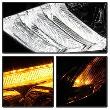 Cargar imagen en el visor de la galería, Spyder 15-18 Ford Focus Projector Headlights - Seq Turn Light Bar - Chrome PRO-YD-FF15-LBSEQ-C