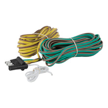 Load image into Gallery viewer, Curt 4-Way Flat Connector Plug w/20ft Wires (Trailer Side Packaged)