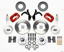गैलरी व्यूवर में इमेज लोड करें, Wilwood Forged Dynalite Front Kit 11.00in Red 55-57 Chevy
