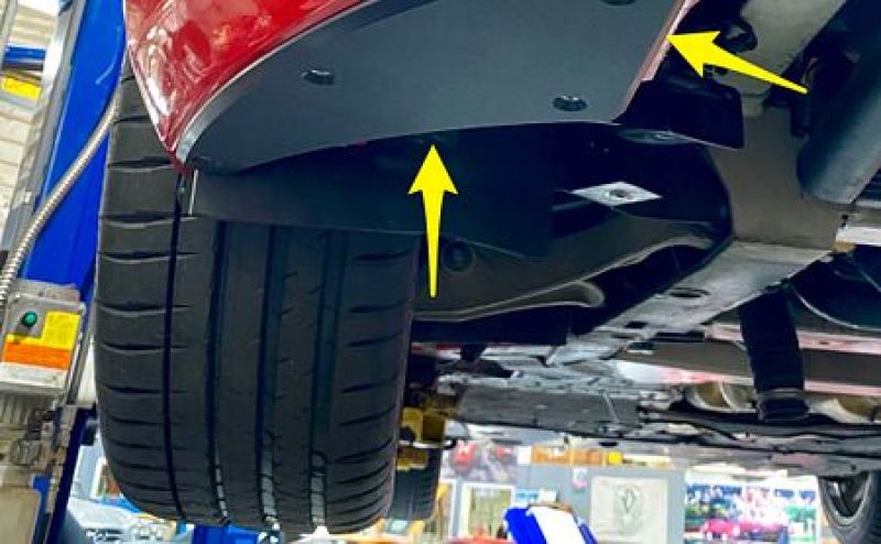 ProTEKt 07-12 Ferrari 599 Base Custom Fit Front Bumper Skid Plates