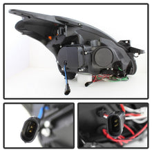 Laden Sie das Bild in den Galerie-Viewer, Spyder Nissan Altima 4Dr 10-12 Projector Headlights Light DRL LED Halo Blk PRO-YD-NA104D-LTDRL-BK
