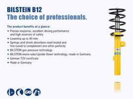 Bilstein B12 2004 Mercedes-Benz SLK320 Base Front and Rear Suspension Kit