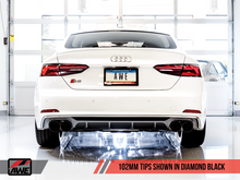 Cargar imagen en el visor de la galería, AWE Tuning Audi B9 S5 Sportback Touring Edition Exhaust - Non-Resonated (Black 102mm Tips)