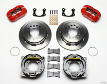 गैलरी व्यूवर में इमेज लोड करें, Wilwood Dynapro Low-Profile 11.00in P-Brake Kit - Red Small Ford 2.50in Offset