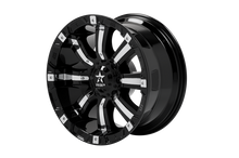 Load image into Gallery viewer, RBP 94R 20x10 5x150 BP / 4.5 BS -25mm Offset 110mm CB (Hub Centric) Black w/Chrome Inserts Wheel