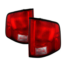 Carica l&#39;immagine nel visualizzatore di Gallery, Xtune Chevy S10 94-04 w/ Black Edge OE Style Tail Lights OEM ALT-JH-CS1094-OE-RC