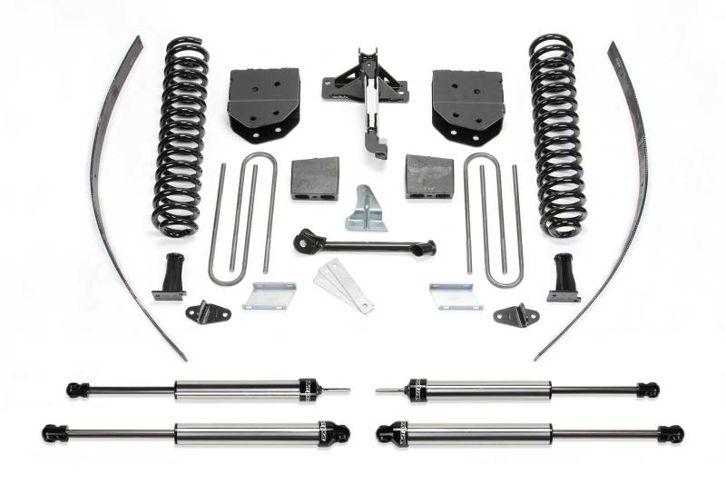 Fabtech 08-15 Ford F250 4WD w/Overload 8in Basic System w/DL Shocks
