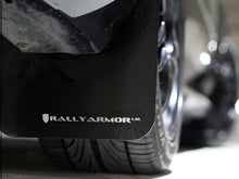 Load image into Gallery viewer, Rally Armor 08-10 WRX (hatch &amp; sedan) / 08-11 Subaru 2.5i UR Black Mud Flap w/ White Logo