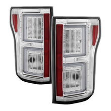 Charger l&#39;image dans la galerie, Spyder 18-19 Ford F-150 (w/Blind Spot Sensor) LED Tail Lights - Chrome (ALT-YD-FF15018-LED-C)