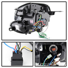 Laden Sie das Bild in den Galerie-Viewer, Spyder Mini Cooper 2007-2012 Projector Headlights Halogen Model Only - DRL Black PRO-YD-MC07-DRL-BK
