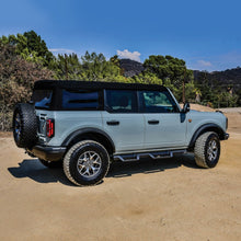 गैलरी व्यूवर में इमेज लोड करें, Westin/HDX 2021+ Ford Bronco Drop Nerf Step Bars - Textured Black