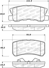 Carica l&#39;immagine nel visualizzatore di Gallery, StopTech Street Brake Pads