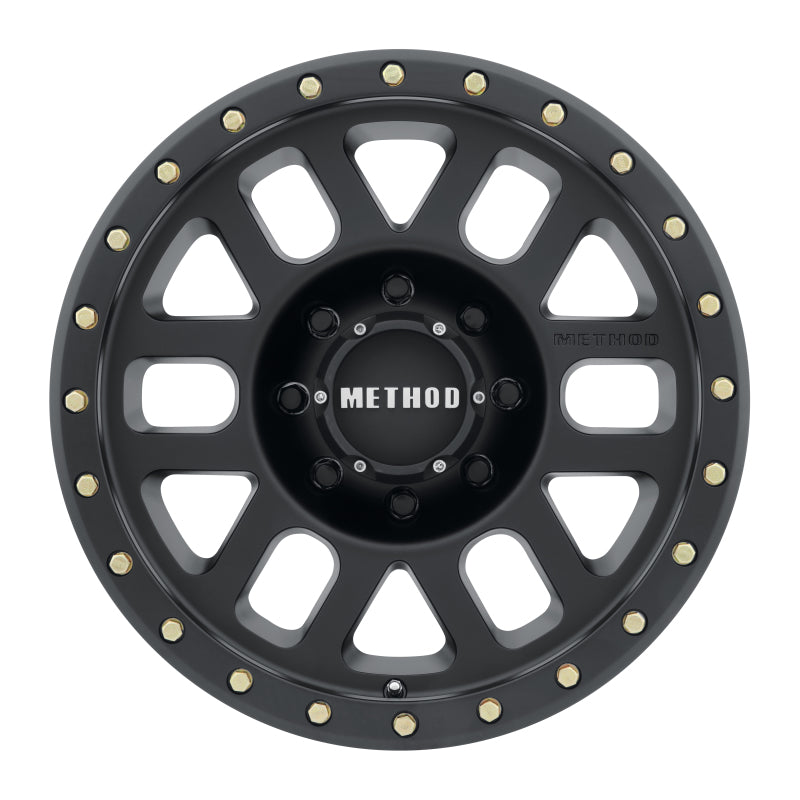 Method MR309 Grid 18x9 +18mm Offset 8x170 130.81mm CB Matte Black Wheel