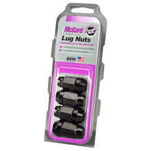 Laden Sie das Bild in den Galerie-Viewer, McGard Hex Lug Nut (Cone Seat Bulge Style) M14X1.5 / 22mm Hex / 1.635in. Length (4-Pack) - Black