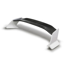 Charger l&#39;image dans la galerie, Seibon 2016-2017 Honda Civic Sedan TT Rear Spoiler w/ Carbon Fiber Center
