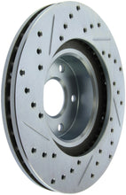 Laden Sie das Bild in den Galerie-Viewer, StopTech Select Sport 13-15 Subaru BRZ Slotted / Drilled Left Front Rotor