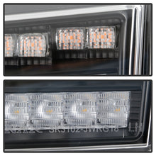 Carica l&#39;immagine nel visualizzatore di Gallery, Spyder Jeep Wrangler 2018-2019 ( LED Model Only) LED Front Bumper Lights - Sequential Signal - Black