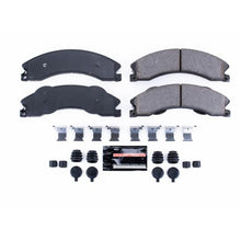 गैलरी व्यूवर में इमेज लोड करें, Power Stop 2011 Chevrolet Silverado 2500 HD Front or Rear Z23 Evolution Sport Brake Pads w/Hardware