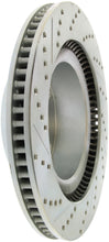 Laden Sie das Bild in den Galerie-Viewer, StopTech Select Sport 07-17 Toyota Tundra Sport Slotted &amp; Drilled Front Left Rotor