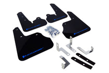 Carica l'immagine nel visualizzatore di Gallery, Rally Armor 12+ Subaru Impreza 5dr Hatch/4dr Sedan UR Black Mud Flap w/ Blue Logo