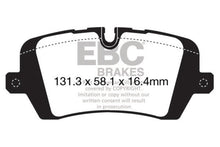 गैलरी व्यूवर में इमेज लोड करें, EBC 13+ Land Rover Range Rover 3.0 Supercharged Yellowstuff Rear Brake Pads