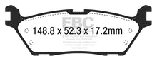 Cargar imagen en el visor de la galería, EBC 15+ Ford F150 2.7 Twin Turbo (2WD) Electric PB Greenstuff Rear Brake Pads