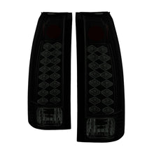 Laden Sie das Bild in den Galerie-Viewer, Spyder Chevy C/K Series 1500 88-98/GMC Sierra 88-98 LED Tail Lights Blk Smke ALT-YD-CCK88-LED-BSM