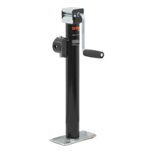 Carica l&#39;immagine nel visualizzatore di Gallery, Curt Pipe-Mount Swivel Jack w/Side Handle (2000lbs 15in Travel)