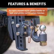 Carica l&#39;immagine nel visualizzatore di Gallery, Curt Rebellion XD Pintle Mount Attachment