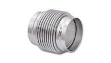 Carica l&#39;immagine nel visualizzatore di Gallery, Vibrant SS Bellow Assembly w/ Solid Liner 2.25in inlet/outlet ID x 3in overall L Electro Polished