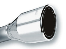 गैलरी व्यूवर में इमेज लोड करें, Borla 2.5in Inlet 4.5in Round Rolled Angle Cut Phantom X 7.75in Long Embossed Universal Exhaust Tips