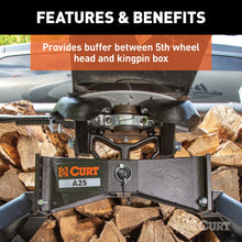 Cargar imagen en el visor de la galería, Curt 12in 5th Wheel Lube Plate