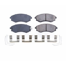 Cargar imagen en el visor de la galería, Power Stop 92-01 Hyundai Elantra Front Z17 Evolution Ceramic Brake Pads w/Hardware