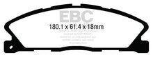 Cargar imagen en el visor de la galería, EBC 13+ Ford Taurus 3.5 Twin Turbo SHO Redstuff Front Brake Pads