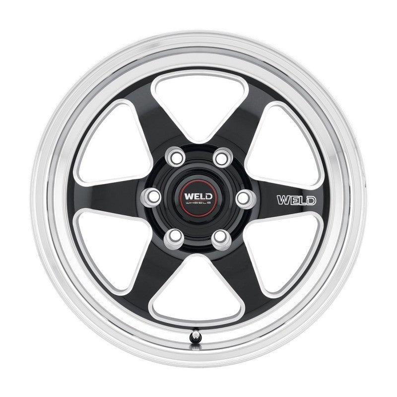 Weld 20x11 Ventura 6 Drag 6x127 ET36 BS7.375 Gloss BLK MIL DIA 78.1