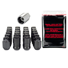 Laden Sie das Bild in den Galerie-Viewer, McGard 6 Lug Hex Install Kit w/Locks (Cone Seat Nut) M12X1.5 / 13/16 Hex / 1.5in. Length - Black