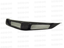 Laden Sie das Bild in den Galerie-Viewer, Seibon 06-10 Honda Civic 4Dr JDM / Acura CSX MG-Style Carbon Fiber Grill