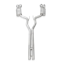 Cargar imagen en el visor de la galería, Stainless Works 2020 Ford GT500 Legend Catback H-Pipe Exhaust Factory Connect - Polished Tips