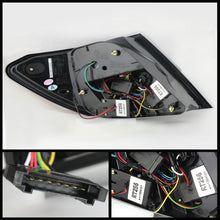गैलरी व्यूवर में इमेज लोड करें, Spyder Mercedes Benz W204 C-Class 11-14 LED Tail Lights - Blk ALT-YD-MBZC11-LED-BK