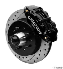 Carica l&#39;immagine nel visualizzatore di Gallery, Wilwood Narrow Superlite 6R Front Hat Kit 12.19in 63-87 C10 Black