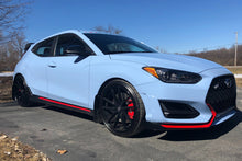 Cargar imagen en el visor de la galería, Rally Armor 2019+ Hyundai Veloster N UR Black Mud Flap w/ Red Logo