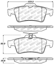 Laden Sie das Bild in den Galerie-Viewer, StopTech Performance 07-09 Mazdaspeed3 / 06-07 Mazdaspeed6 / 06-07 Mazda3 Rear Brake Pads