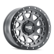 Carica l&#39;immagine nel visualizzatore di Gallery, Dirty Life 9311 Enigma Pro 17x9/8x170 BP/-12mm Offset/130.8mm Hub Satin Graphite Wheel - Beadlock