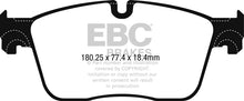 Carica l&#39;immagine nel visualizzatore di Gallery, EBC 2016+ Jaguar F-Pace 2.0L TD (180) Yellowstuff Front Brake Pads