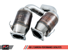 Cargar imagen en el visor de la galería, AWE Tuning Porsche 991.2 3.0L Performance Catalysts (Non PSE Only)