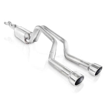 Load image into Gallery viewer, Stainless Works 2006-09 Trailblazer SS 6.0L 2-1/2in S-Tube Exhaust X-Pipe Side Bumper Exit - 2to4wheels